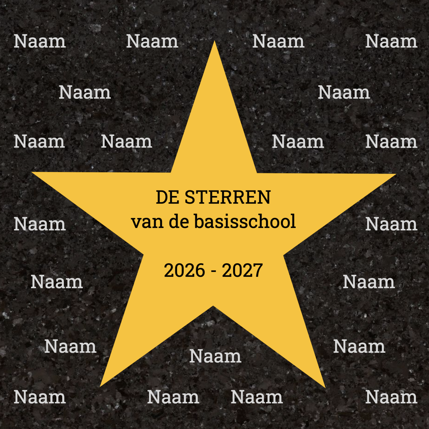 gozi-stoeptegel-template-school-gele-ster