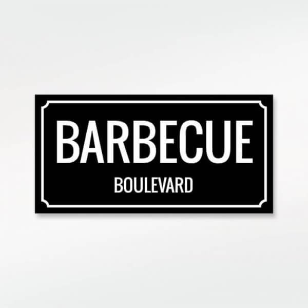 bord barbecue nieuw