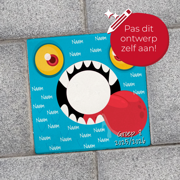 Gozi-Knikkertegel-Monster-B