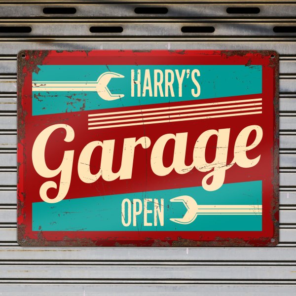 GOZI TIN - 008 Garage - 40x30