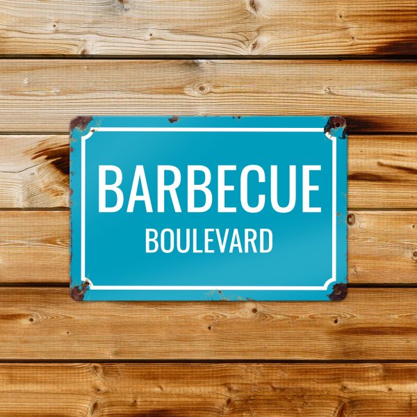 GOZI TIN - 012 BBQ Blvd - 30x20