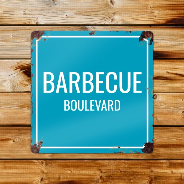 GOZI TIN - 012 BBQ Blvd - 30x30