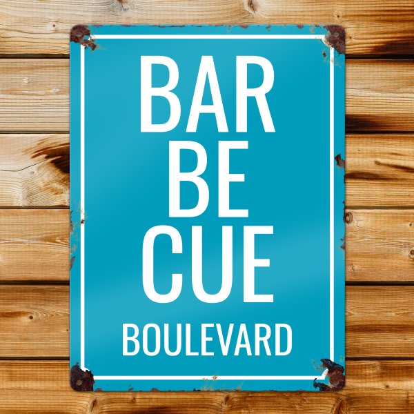 GOZI TIN - 012 BBQ Blvd - 30x40