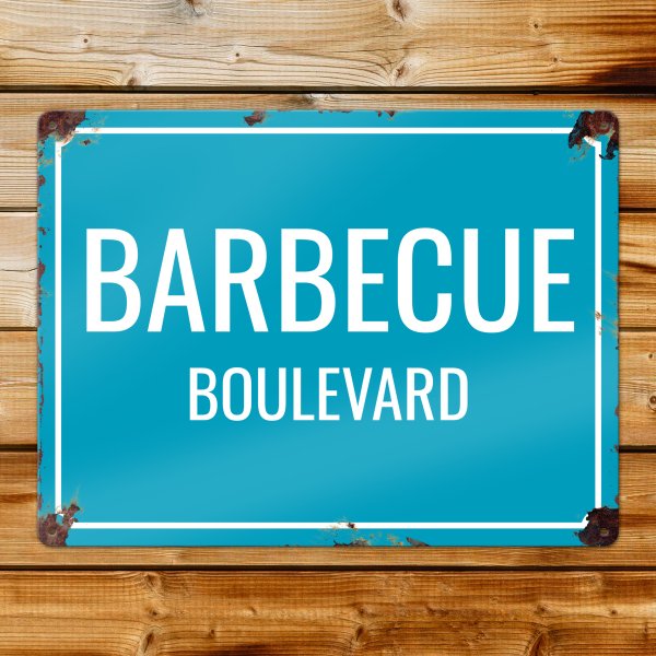 GOZI TIN - 012 BBQ Blvd - 40x30