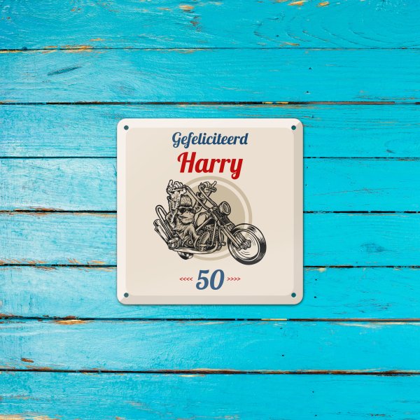 GOZI TIN - 014 Harry's Motor - 20x20