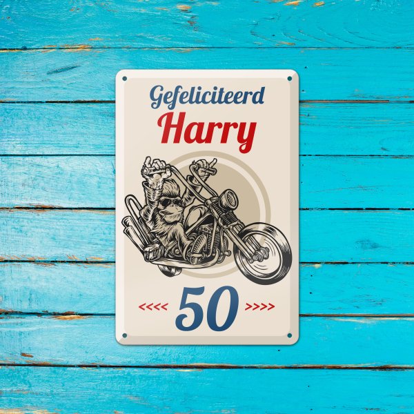 GOZI TIN - 014 Harry's Motor - 20x30