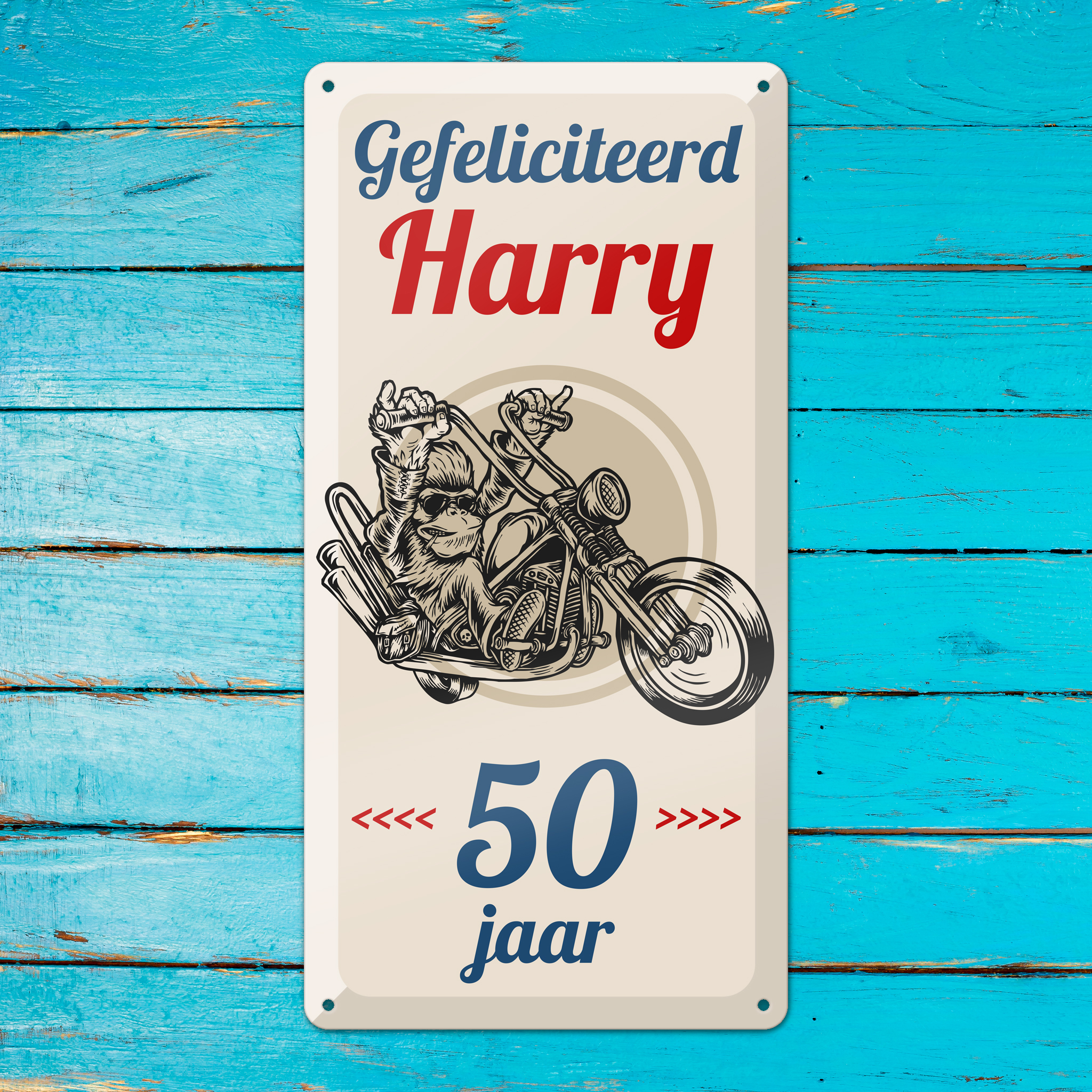 GOZI TIN - 014 Harry's Motor - 20x40