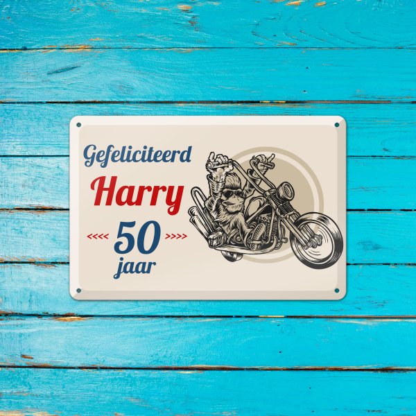 GOZI TIN - 014 Harry's Motor - 30x20