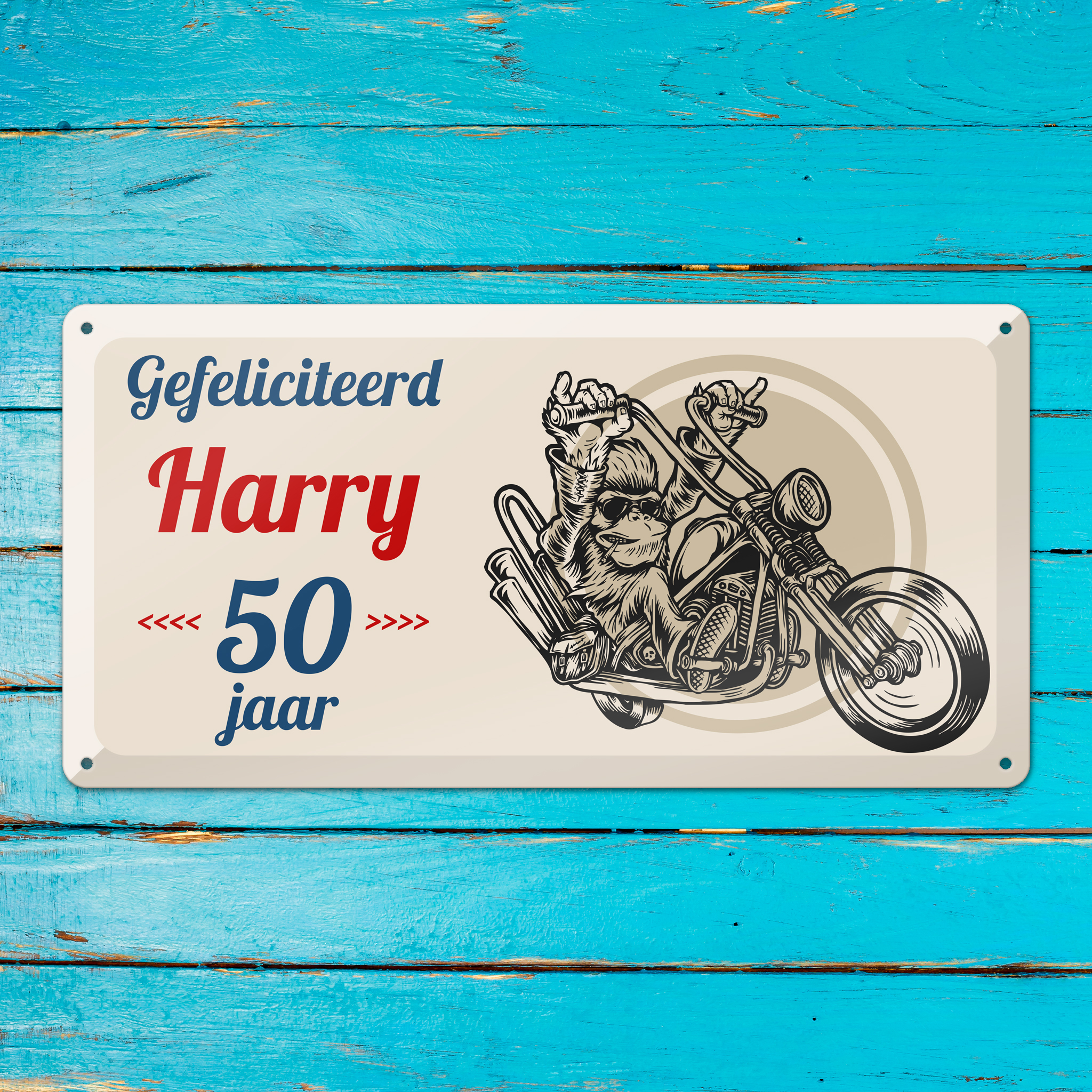 GOZI TIN - 014 Harry's Motor - 40x20
