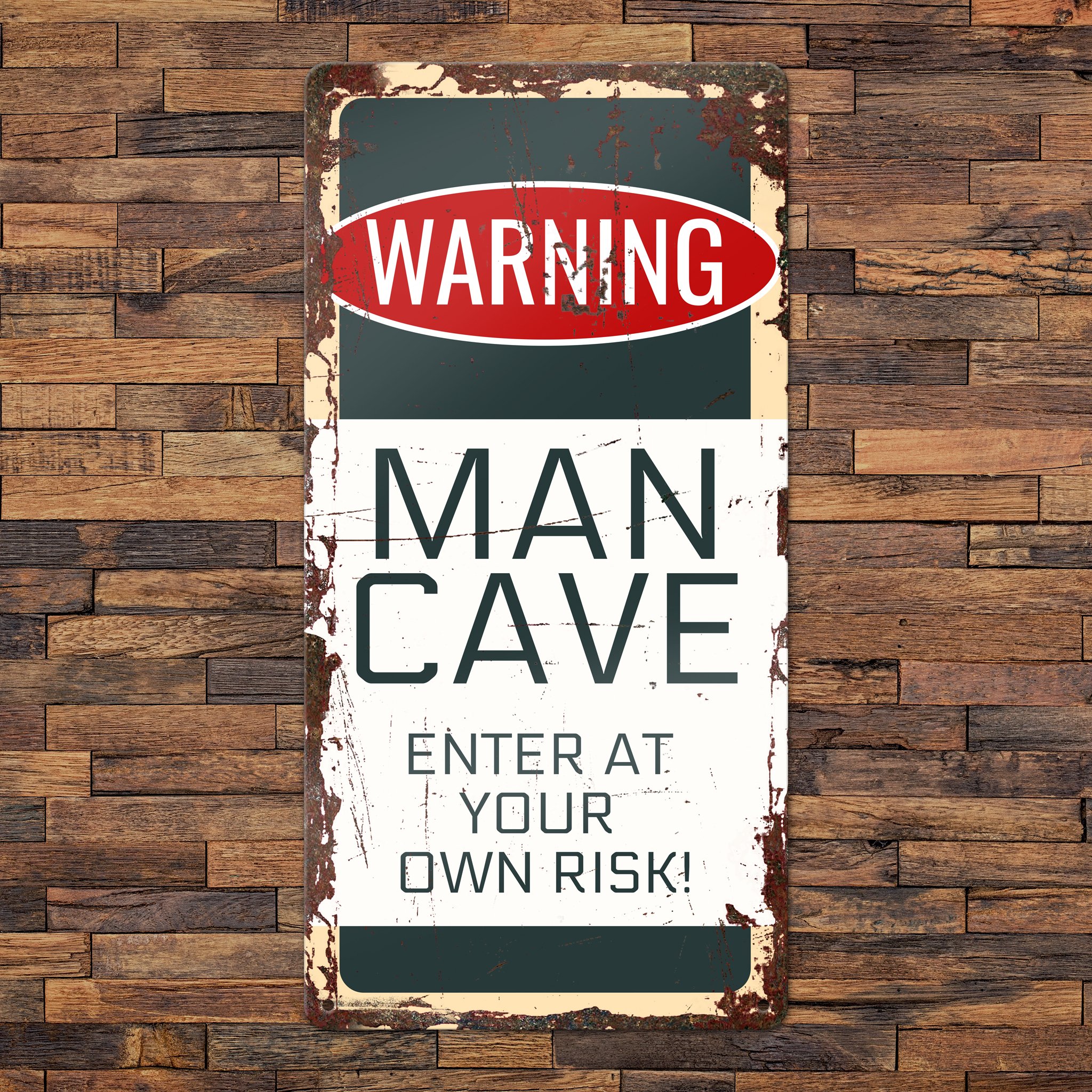 GOZI TIN - 016 Warning - 20x40