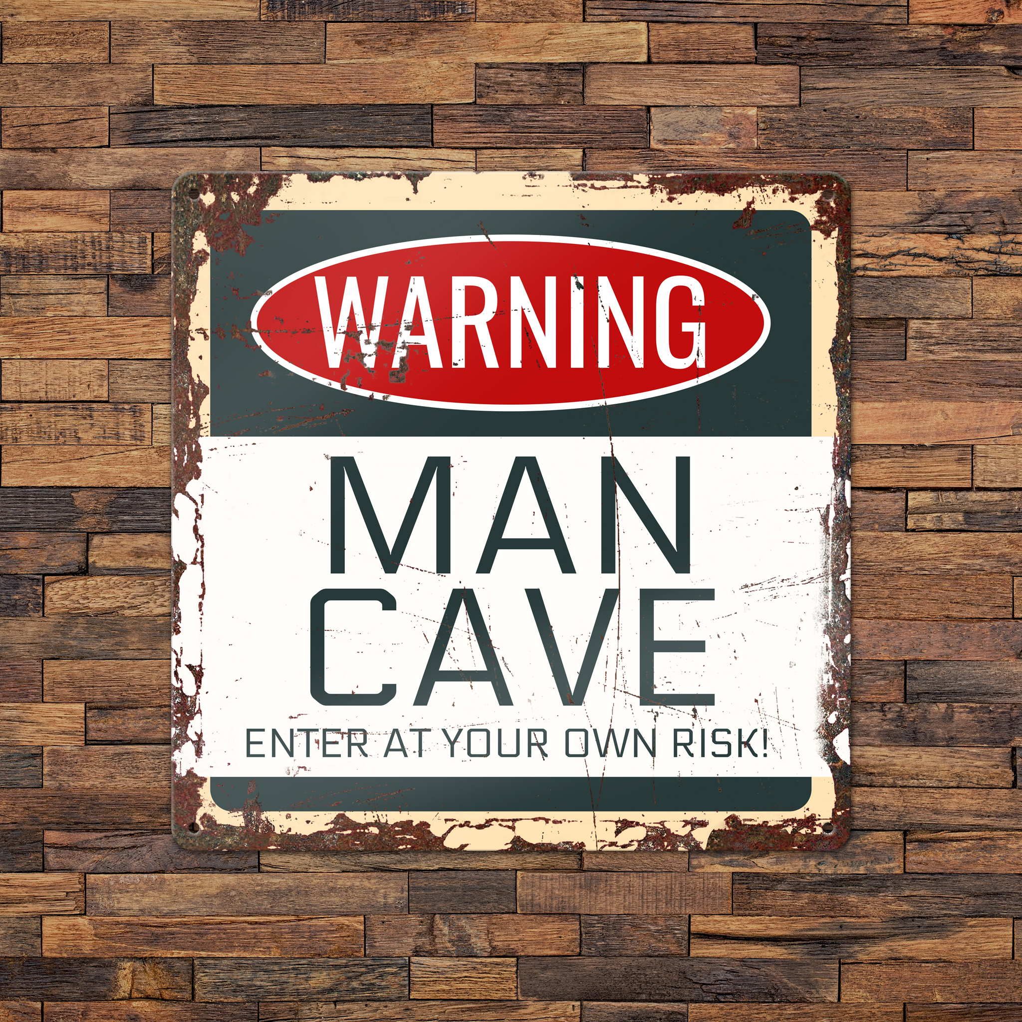 GOZI TIN - 016 Warning - 30x30