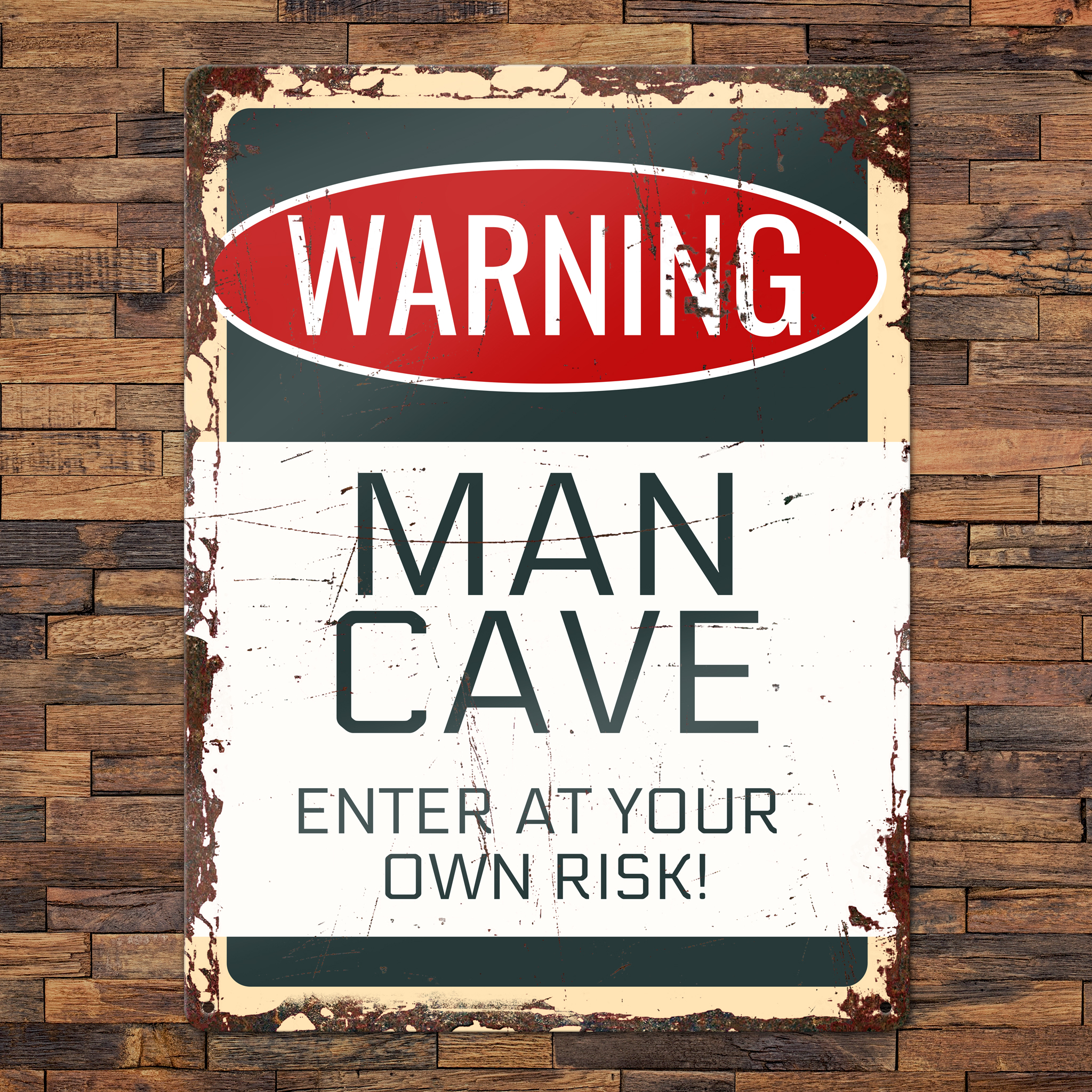 GOZI TIN - 016 Warning - 30x40