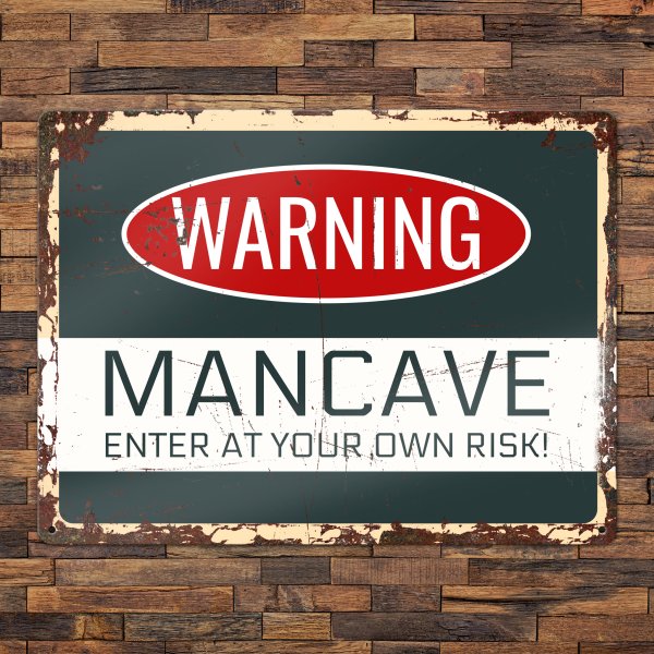 GOZI TIN - 016 Warning - 40x30