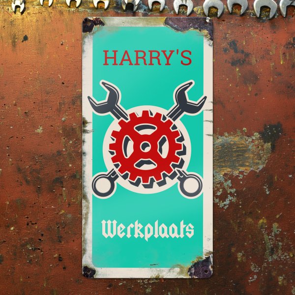 GOZI TIN - 017 Werkplaats - 20x40