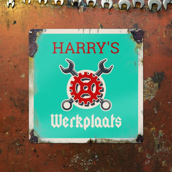 GOZI TIN - 017 Werkplaats - 30x30