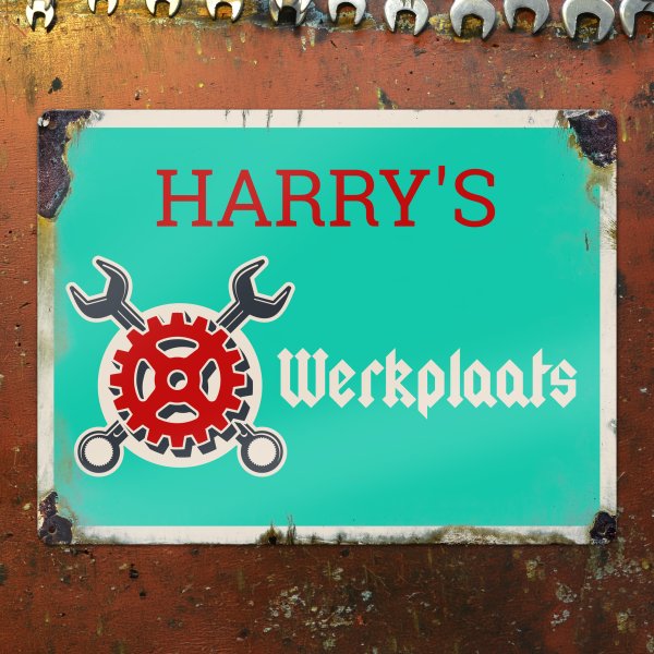 GOZI TIN - 017 Werkplaats - 40x30